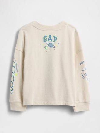 Gap × Disney Camiseta estampada Lilo & Stitch para bebês e crianças pequenas