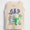 Gap × Disney Camiseta regata estampada para bebês e crianças pequenas