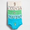 Gap × Disney Cuecas de algodão orgânico elástico para bebês (pacote com 5)