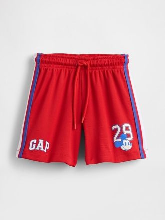 Gap × Disney Shorts de malha reciclada para bebês e crianças pequenas