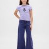 Gap × Disney Tim Burton’s O Estranho Mundo de Jack Calça Jeans Baggy Infantil Cintura Média