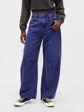 Gap × Disney Tim Burton’s O Estranho Mundo de Jack Calça Jeans UltraSoft de Cintura Média
