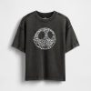 Gap × Disney Tim Burton’s O Estranho Mundo de Jack Camiseta Infantil Caveira