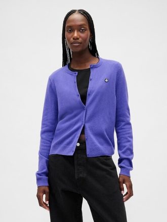 Gap × Disney Tim Burton’s O Estranho Mundo de Jack CashSoft Skull Cardigan