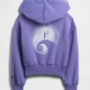 Gap × Disney Tim Burton’s O Estranho Mundo de Jack Infantil VintageSoft Crop Hoodie Gap × Disney Tim Burton’s O Estranho Mundo de Jack Infantil VintageSoft Crop Hoodie