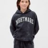 Gap × Disney Tim Burton’s O Estranho Mundo de Jack Infantil VintageSoft Hoodie Gráfico
