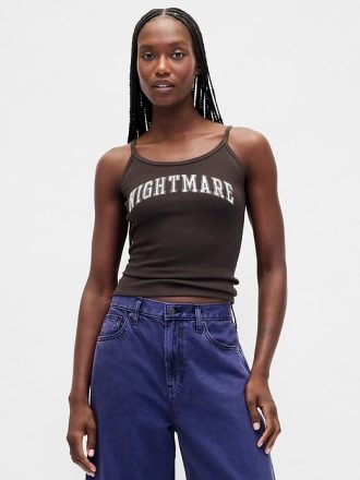 Gap × Disney Tim Burton’s O Estranho Mundo de Jack Mini Regata Rib