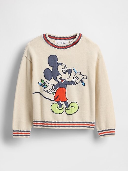 Gap × Suéter Mickey Mouse Disney para bebês e crianças pequenas Gap × Suéter Mickey Mouse Disney para bebês e crianças pequenas