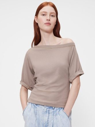 GapStudio Blusa moderna sem ombros