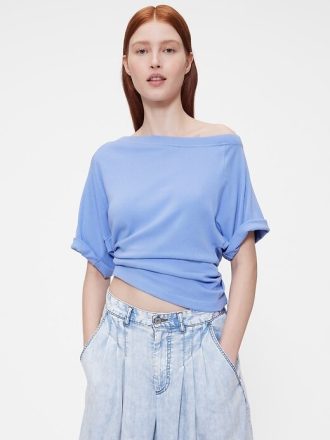 GapStudio Blusa moderna sem ombros