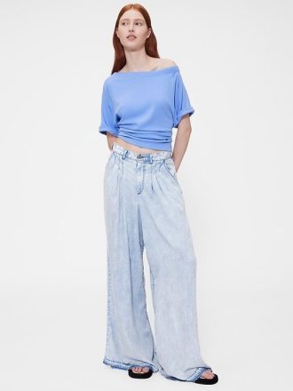 GapStudio Blusa moderna sem ombros