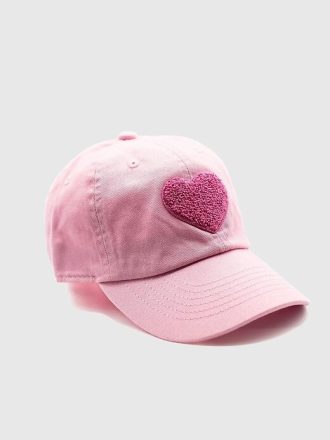 Gorro de coração infantil e infantil Rey to Z