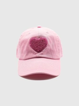 Gorro de coração infantil e infantil Rey to Z