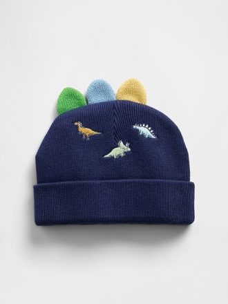 Gorro de dinossauro para bebês e crianças pequenas