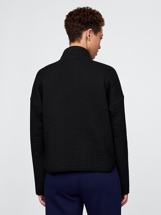 Jaqueta acolchoada jacquard GapFit Jaqueta acolchoada jacquard GapFit