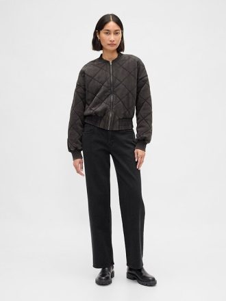 Jaqueta bomber acolchoada VintageSoft