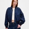 Jaqueta bomber jeans ultramacia Jaqueta bomber jeans ultramacia