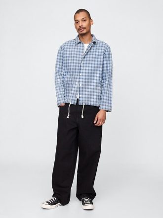 Jaqueta Coaches Jeans Xadrez