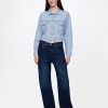 Jaqueta Cropped Icon Listrada UltraSoft Denim