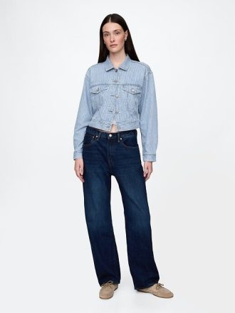 Jaqueta Cropped Icon Listrada UltraSoft Denim