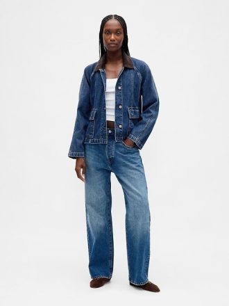 Jaqueta de ganga ultramacia Swing Chore Jaqueta de ganga ultramacia Swing Chore