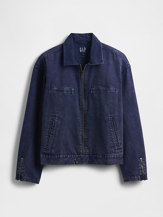 Jaqueta de lona para motociclista Jaqueta de lona para motociclista