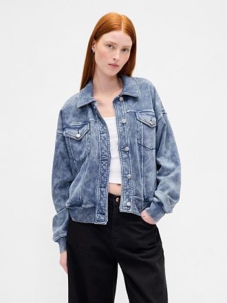 Jaqueta de moletom VintageSoft Relaxed Icon