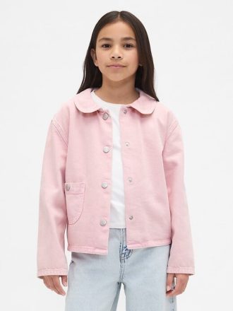 Jaqueta infantil jeans Barn