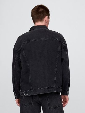 Jaqueta jeans clássica ícone adulto