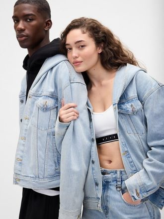 Jaqueta jeans oversized Gap × BÉIS