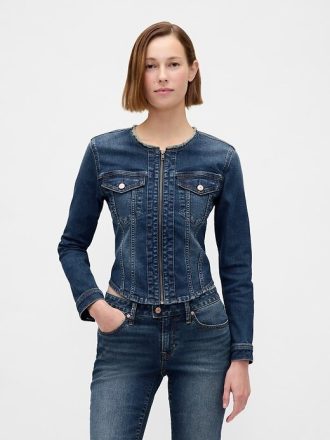 Jaqueta Moto Jeans