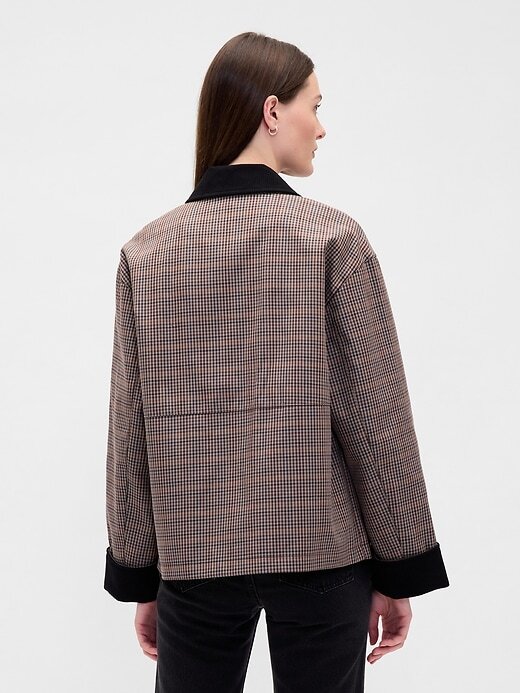 Jaqueta xadrez Barn Jaqueta xadrez Barn