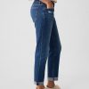 Jeans Girlfriend de cintura média