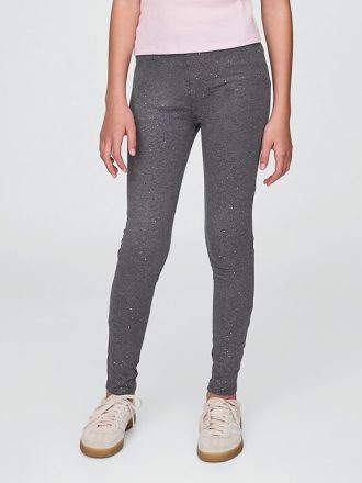Leggings brilhantes para crianças