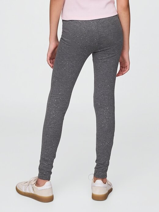 Leggings brilhantes para crianças Leggings brilhantes para crianças