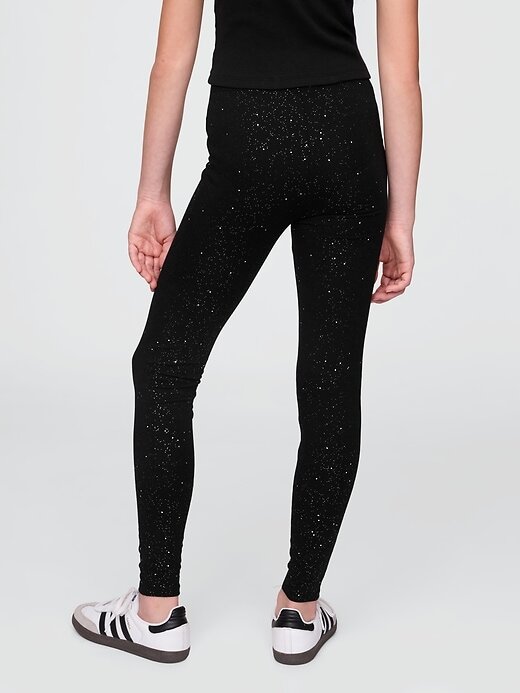 Leggings brilhantes para crianças Leggings brilhantes para crianças