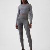 Leggings GapFit Smooth de cintura alta em jersey