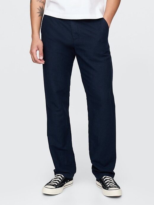 Linho-Algodão Cáqui Linho-Algodão Cáqui