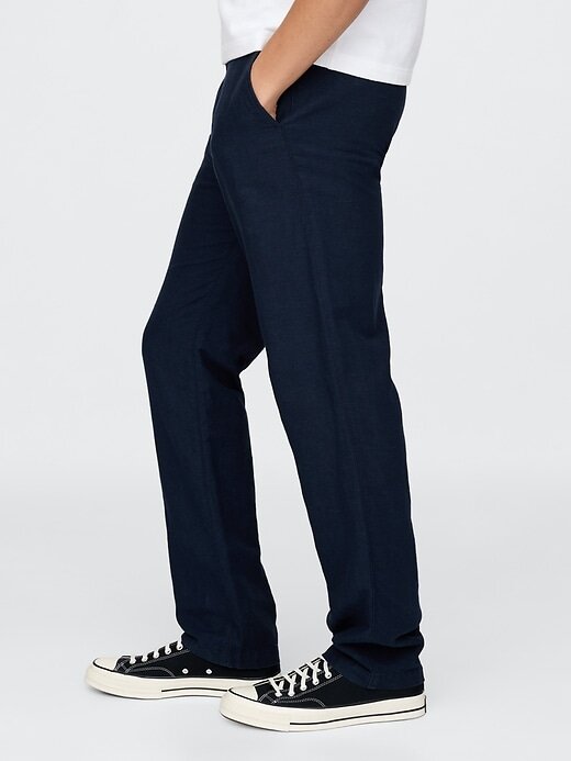 Linho-Algodão Cáqui Linho-Algodão Cáqui