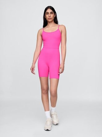 Macacão curto GapFit Power Bike