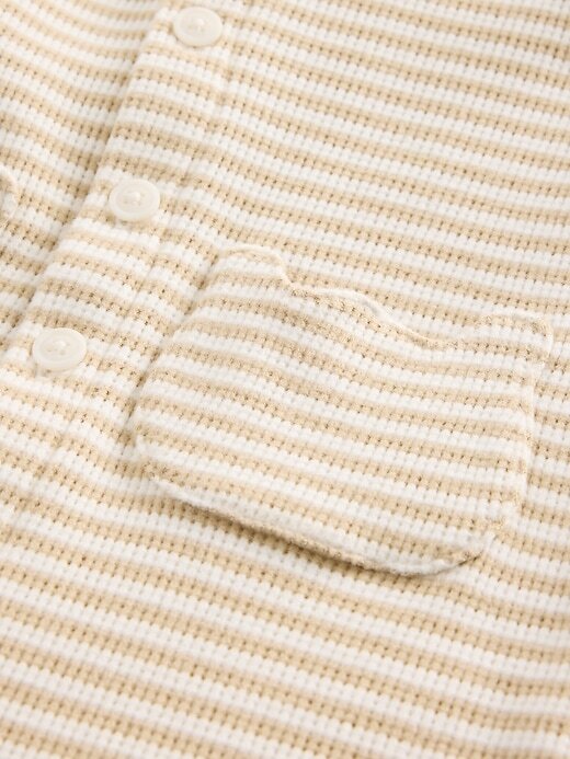 Macacão de bolso de urso Softspun para bebê Macacão de bolso de urso Softspun para bebê