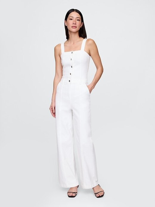 Macacão jeans Macacão jeans