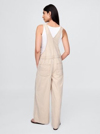 Macacão jeans largo