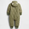 Macacão Sherpa acolchoado para bebê – peça única Macacão Sherpa acolchoado para bebê – peça única