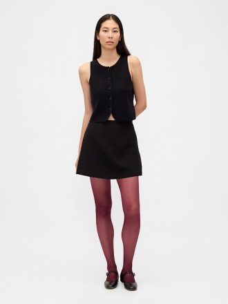 Meias-calças transparentes