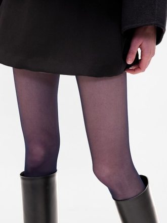 Meias-calças transparentes