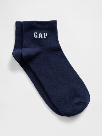 Meias Gap Logo Quarter Crew