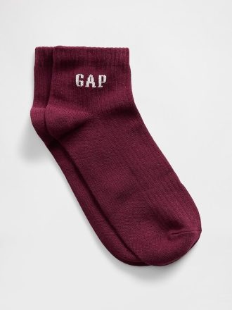Meias Gap Logo Quarter Crew