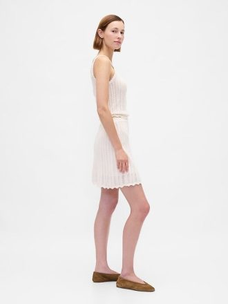 Minissaia Pointelle 100% algodão