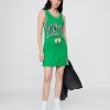 Minivestido com camisa reciclada do Boston Celtics da NBA